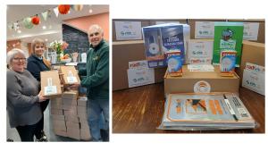 Rotary and Zink warm home project 