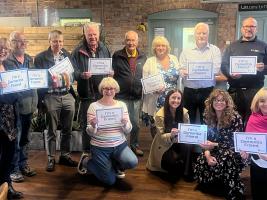 Today our speaker was Charlotte on the subject of Dementia Friends