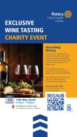 Exclusive Wine Tasting Charity Event at Stephens Green club on 13 May