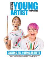 RotaryGBI Young Artist poster