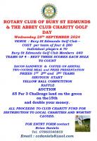 Charity Golf Day - September 25, 2024