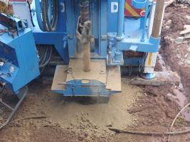 Drilling in progress