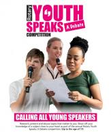 Rotary Youth Speaks : a debate