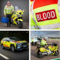 Roy Stagg - SERV - transporting urgent medical supplies