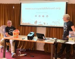 The Work of Surrey Wildlife Trust with Volunteer, Jo