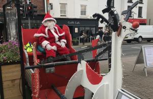 Santa on Monnow Street