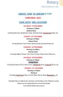 Santa's Tour of Barton-le-Clay 2025