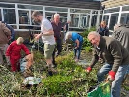 Sensory Garden preparation