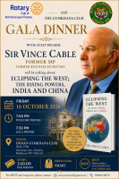 Guest Speaker Event GALA DINNER