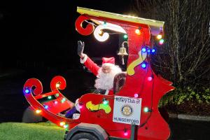 Santa is back in Hungerford