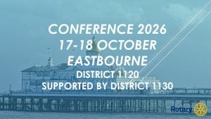District Conference 26/27 Eastbourne