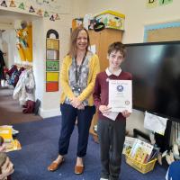 Rotary Star Award at Somerby Primary School July 2024