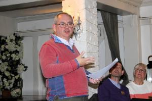Rotarian Ian Sandles presented
