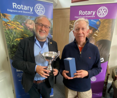 We won these trophies in Rotary Sports competitions