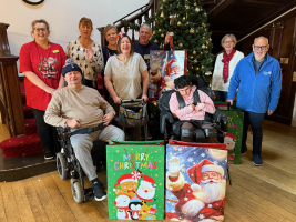 Rotarians Bring Christmas Cheer to Residents of the Stagenhoe Neurological Centre