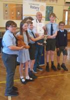 TOP of the FORM inter-schools quiz - won this week by St Marys Junior School, Carshalton