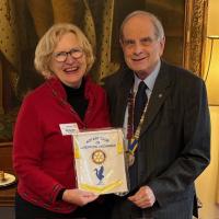 Visit of Roslyn & Ralph Tierney, Rotary Club of North Hobart, Tasmania