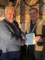 Mayor at the Rotary Club of King's Lynn