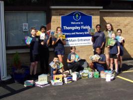 Donation of Books to Local Primary School