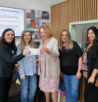 Cheque presentation to RASA Merseyside
