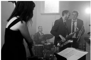 Brit-pop meets bebop in creative mashups of familiar tunes.