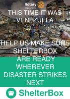 Fundraising for Venezuela Eathquake's 2026