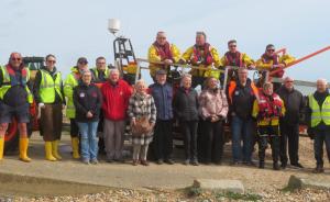 The Crew of The Pett Level Lifeboat