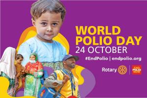 World Polio Day Banner.  Image Rotary International