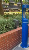 Water bottle filling station in situ