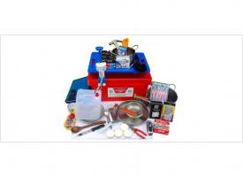 A water survival box and contents
