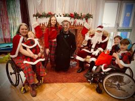 Rotary Santa Supports Swallow Dell School Christmas Fair