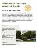 WHEELCHAIR RAMBLE - Wirral Way

