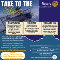 Join the Sky-High Celebration: The Rotary WGC Centenary Wing Walk 2026!