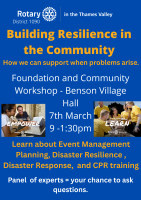 Building resilience in the community