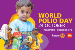 Rotary 'END POLIO NOW'