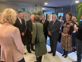Royal visit to a Paignton Rotary Supported Charity