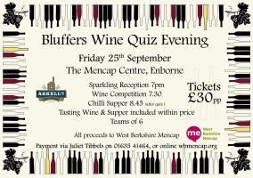 Mencap Quiz Night Friday 25th September 