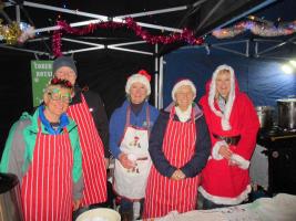 Helston Christmas lights switch on