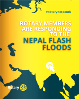 INTERNATIONAL: Nepal Flash Floods Disaster - Club Donation