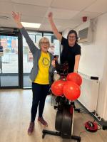 President Sue and Rotarian Paula - we've done it!