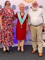 Annan & District Rotarian inaugurated as Scotland South District Governor 1320