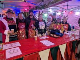 Helston Christmas lights switch on