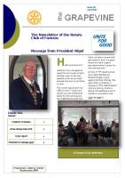 April 2026 newsletter