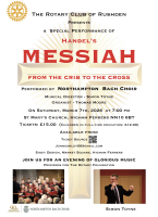 Handel's Messiah - 8pm Saturday 7th March 2026 -
St Mary's Church, Higham Ferrers, NN10 8BT