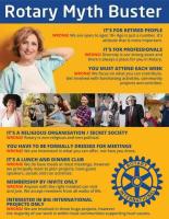 Rotary Myths..................Join us and Make a Difference