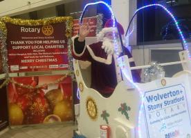 Santa at Sainsbury's Central MK