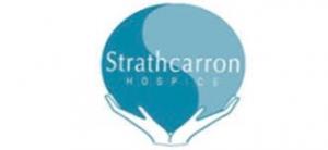 Marjory Mackay, Director of Nursing, Strathcarron Hospice & AmAm Cheque Presentation