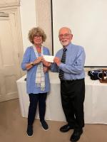 Hythe Rotary donate to Prostate Cancer Charity
