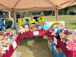 TEDDY TOMBOLA STALL