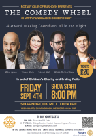 The Comedy Wheel - a fabulous, funny, fundraising night!